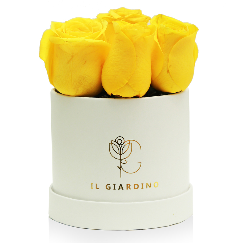 Mini Box of Roses (Black box/White box)